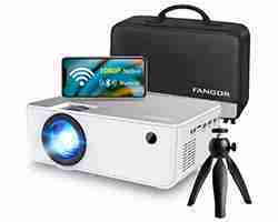 Fangor-Portable-Bluetooth-Projector-with-Tripod